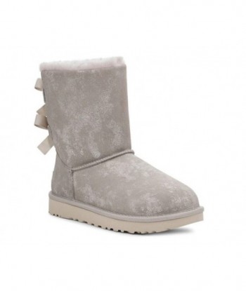 UGG Bailey Bow II Snow Boots Gray