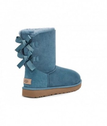 UGG Bailey Bow II Snow Boots Navy Blue