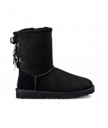 UGG Bailey Bow Stripe,Nero stivali