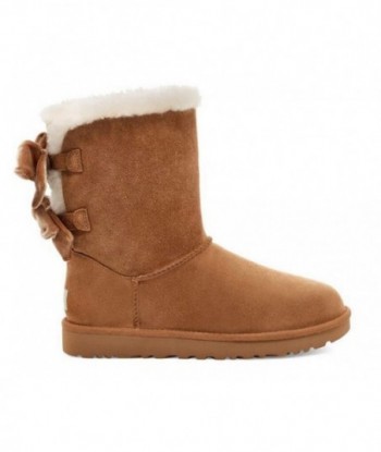 UGG Bailey Bow Velvet Brown