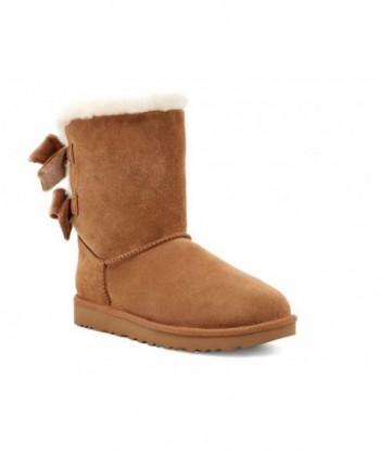 UGG Bailey Bow Velvet Brown