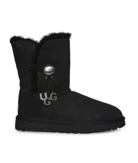 UGG Bailey Button Snow Boots Black