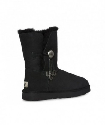 UGG Bailey Button Snow Boots Black