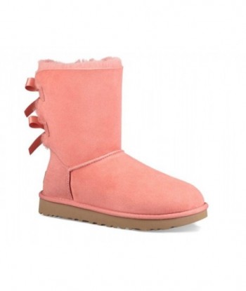 UGG Bailey Bow II Fleece Lined Pink Red