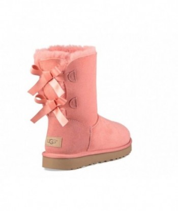 UGG Bailey Bow II Fleece Lined Pink Red