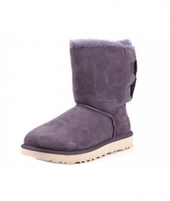 UGG Bailey Button II Purple,stivali con doppio fiocco