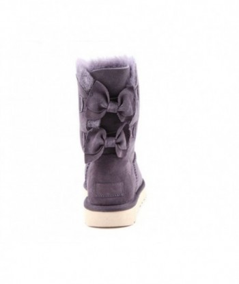 UGG Bailey Button II Purple,stivali con doppio fiocco