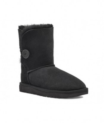 UGG Bailey Button II Boot Fleece Lined Black