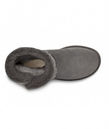 UGG Bailey Buttons,Lettere in metallo, Stivaletti bassi in pelle scamosciata