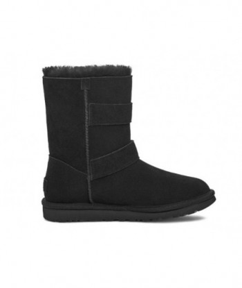 UGG Bailey Graphic Logo Strap Boot ‘Black’