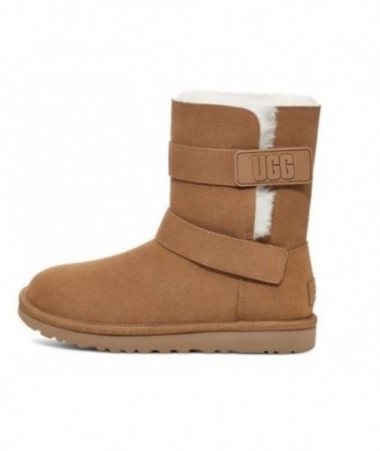 UGG Bailey Graphic Logo Strap Boot ‘Brown’