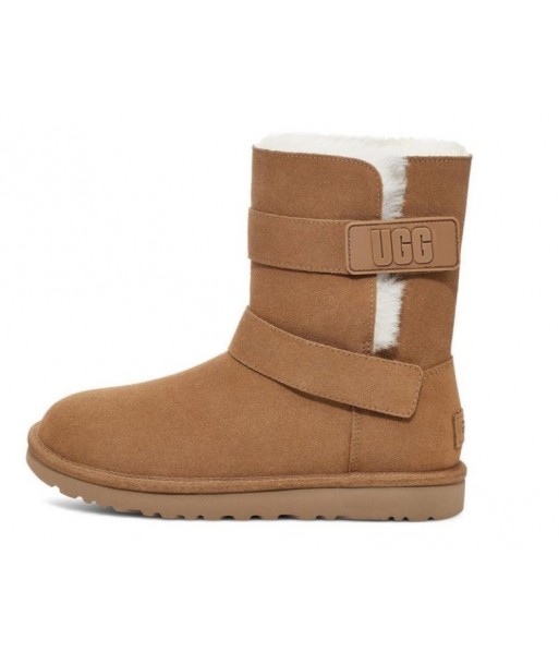 UGG Bailey Graphic Logo Strap Boot ‘Brown’