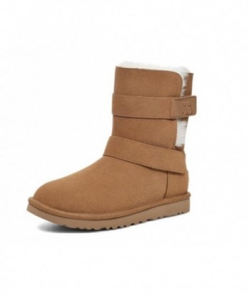 UGG Bailey Graphic Logo Strap Boot ‘Brown’