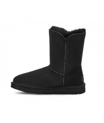 UGG Bailey Zip Short Fleece Lined,Nero Stivali