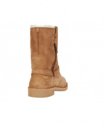 UGG Boots Donna Stivali eleganti in pelle, marrone