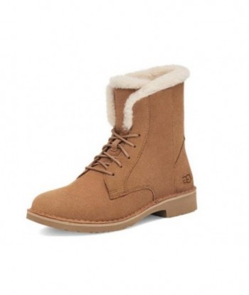 UGG Boots Donna,Stivali da moto eleganti, marroni