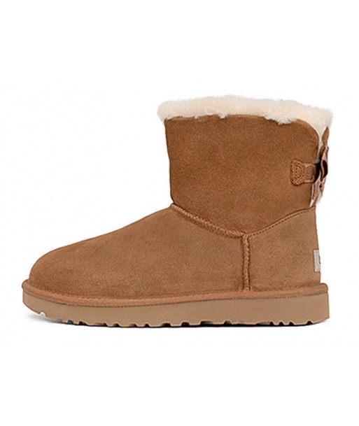 UGG Boots Donna stivali da neve bassi con fiocco