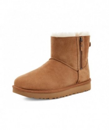 UGG Boots Donna Stivali da neve bassi con cerniera