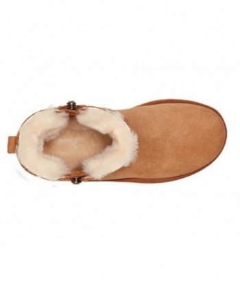 UGG Boots Donna Stivali da neve bassi con cerniera