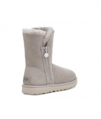 UGG Bailey Zip Short Stay Warm Cozy Gray