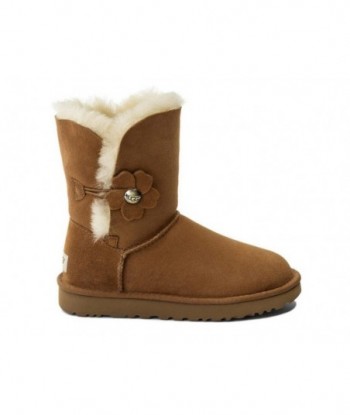 UGG W Bailey Button Poppy ,Donna Stivali