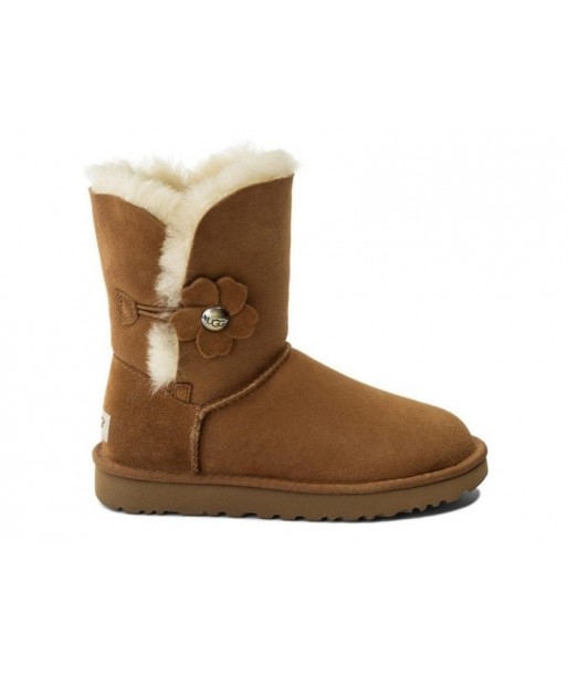 UGG W Bailey Button Poppy ,Donna Stivali