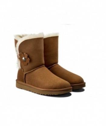 UGG W Bailey Button Poppy ,Donna Stivali