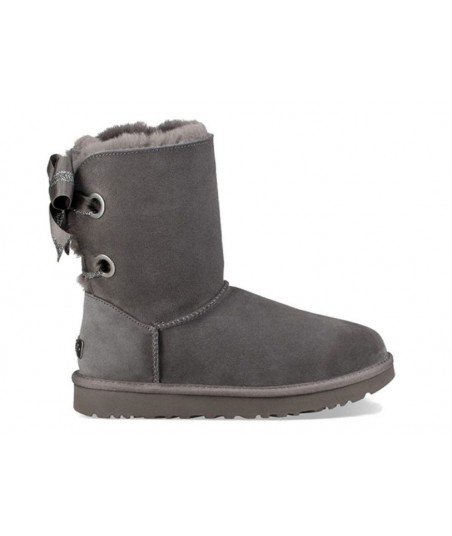 UGG Customizable Bailey Bow short Gray