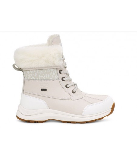 UGG Adirondack III Snow Leopard Snow Boots White