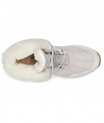 UGG Adirondack III Snow Leopard Snow Boots White