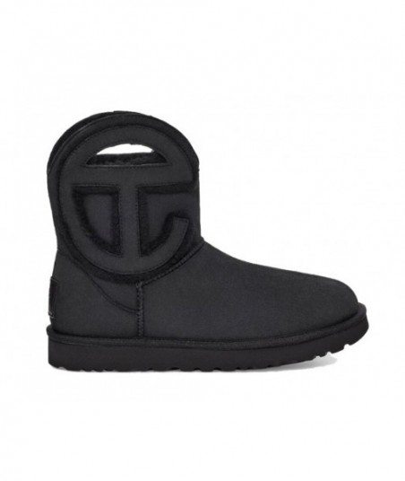 Telfar x UGG Logo Mini Cozy Soft Unisex Nero