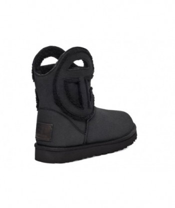 Telfar x UGG Logo Mini Cozy Soft Unisex Nero