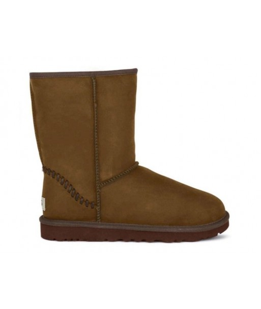 UGG Classic Short Deco Snow Boots Brown