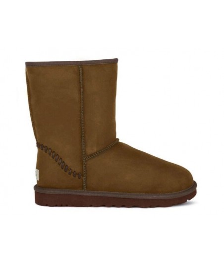 UGG Classic Short Deco Snow Boots Brown