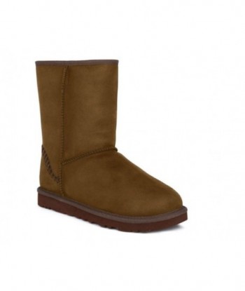 UGG Classic Short Deco Snow Boots Brown