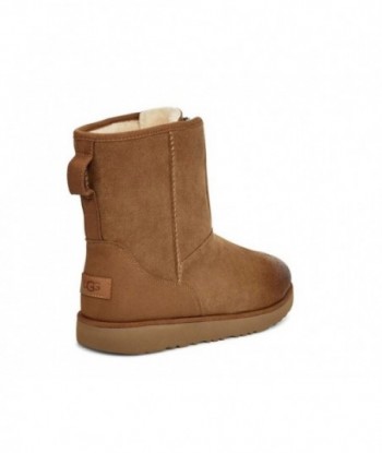 UGG Classic Short Front Zip Boot ‘Chestnut’