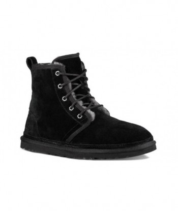 UGG Harkley Fleece Lined Snow Boots Black