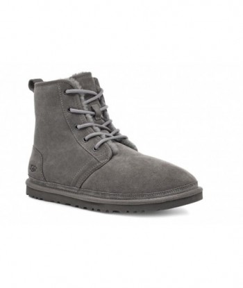 UGG Harkley Fleece Lined Snow Boots Gray