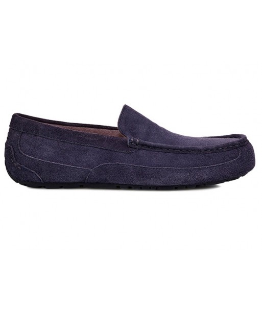 UGG Alder Slip on blu navy -appartamenti foderati in pile