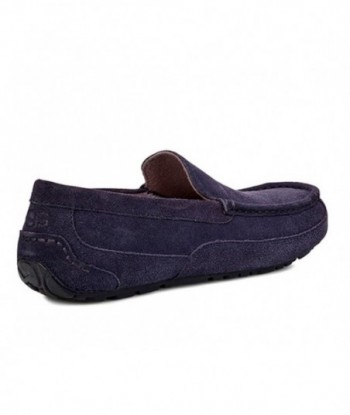 UGG Alder Slip on blu navy -appartamenti foderati in pile