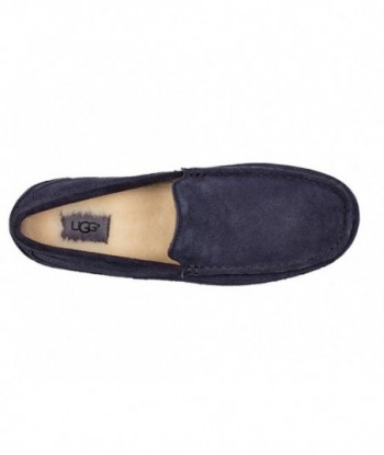 UGG Alder Slip on blu navy -appartamenti foderati in pile