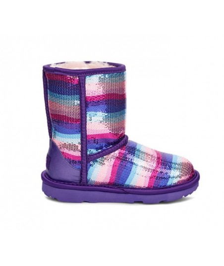 UGG Classic Short II Arcobaleno Viola